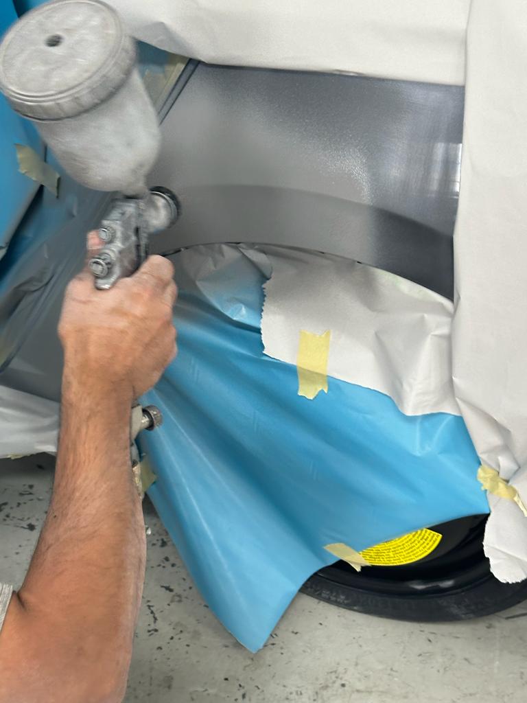 Paint refinishing